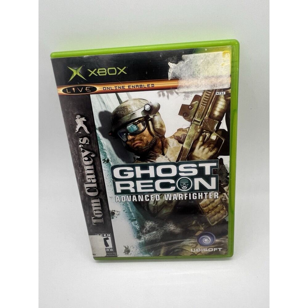 Tom Clancy's Ghost Recon: Advanced Warfighter (Microsoft Xbox) Complete & Tested